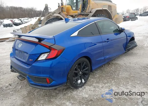 2018 Honda Civic Si z USA, uszkodzony, nr VIN 2HGFC3A59JH753568
